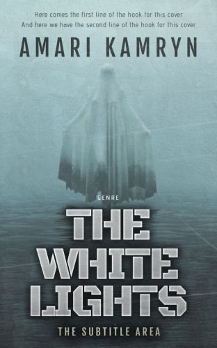 3D mockup of Cascade #9571 - Premade Horror Book Cover