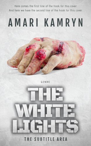 3D mockup of Swiss Coffee #9572 - Premade Horror Book Cover