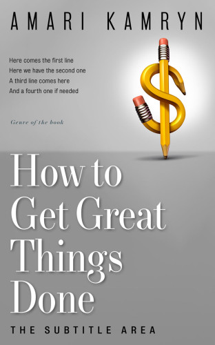 3D mockup of Silver Chalice #9580 - Premade Business Book Cover