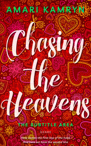 3D mockup of Dark Burgundy #9636 - Premade Romance Book Cover