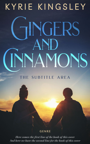 3D mockup of Ebony Clay #9656 - Premade Romance Book Cover