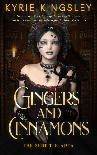 3D mockup of Oil #9687 - Premade Fantasy Book Cover