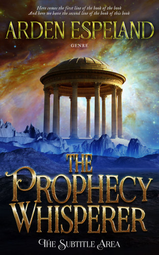 3D mockup of Baltic Sea #9704 - Premade Fantasy Book Cover