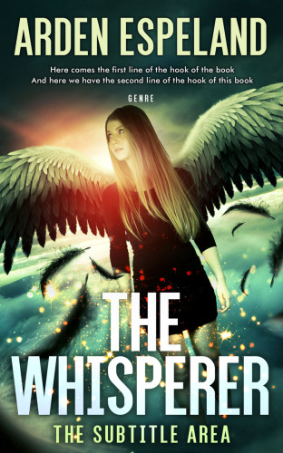 3D mockup of Akaroa #9765 - Premade Fantasy Book Cover