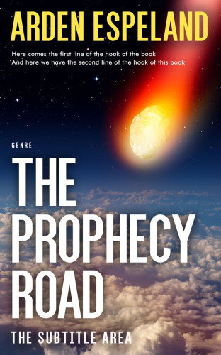 3D mockup of Charade #9783 - Premade Apocalyptica Book Cover