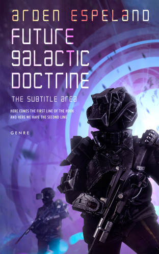 3D mockup of Revolver #9798 - Premade Science Fiction Book Cover