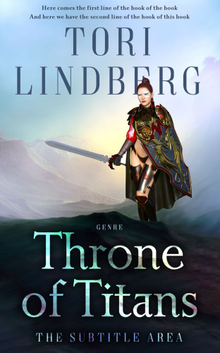 3D mockup of Bunker #9896 - Premade Fantasy Book Cover