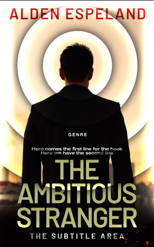 3D mockup of Hampton #9925 - Premade Mystery & Thriller & Suspense Book Cover