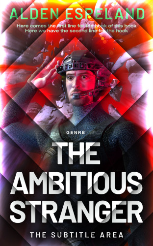 3D mockup of Petite Orchid #9936 - Premade Apocalyptica Book Cover