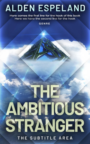 3D mockup of San Juan #9943 - Premade Science Fiction Book Cover