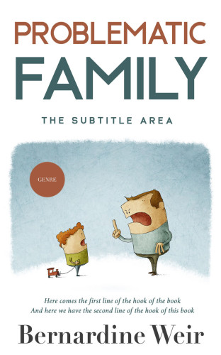 3D mockup of Tiara #10258 - Premade Family & Parenting Book Cover