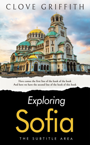 3D mockup of White Rock #10325 - Premade Travel Book Cover