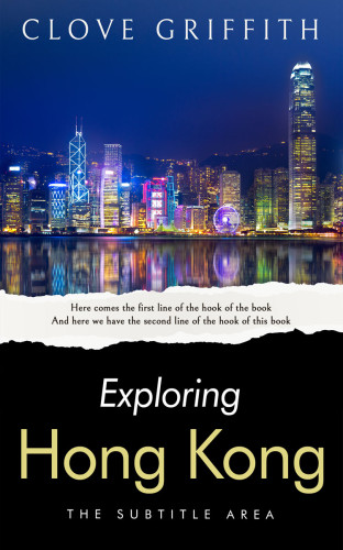 3D mockup of Mirage #10339 - Premade Travel Book Cover