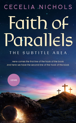 3D mockup of Wafer #10404 - Premade Religion & Spirituality Book Cover