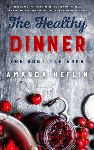 3D mockup of Manatee #10473 - Premade Cookbooks & Food & Wine Book Cover