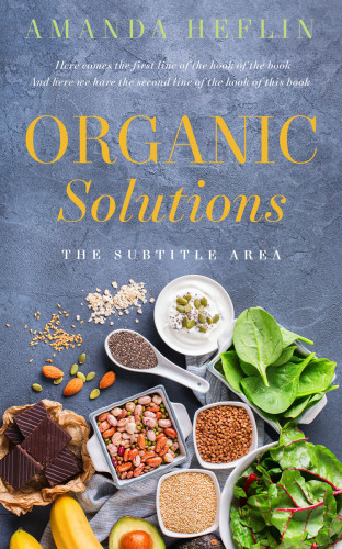 3D mockup of Slate Gray #10527 - Premade Health & Dieting & Fitness Book Cover