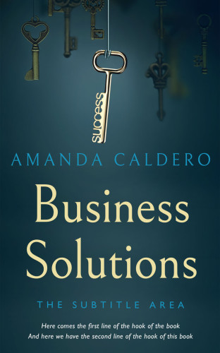 3D mockup of Blue Dianne #10541 - Premade Self-Improvement & Self-Help Book Cover