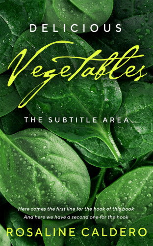 3D mockup of Seaweed #10605 - Premade Cookbooks & Food & Wine Book Cover | BookCoverZone