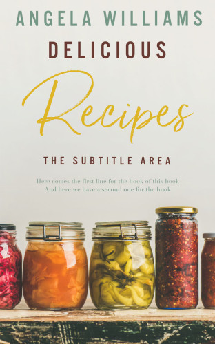 3D mockup of Westar #10612 - Premade Cookbooks & Food & Wine Book Cover