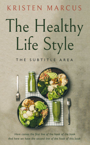 3D mockup of Taupe Gray #10672 - Premade Health & Dieting & Fitness Book Cover