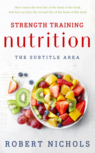 3D mockup of Cararra #10713 - Premade Health & Dieting & Fitness Book Cover