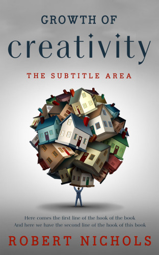 3D mockup of Cloud #10732 - Premade Self-Improvement & Self-Help Book Cover | BookCoverZone