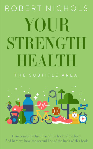 3D mockup of Wild Willow #10771 - Premade Health & Mind & Body Book Cover