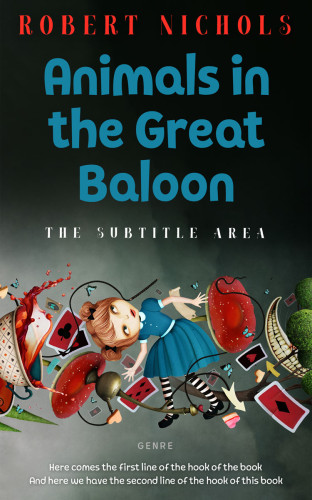 3D mockup of Heavy Metal #10793 - Premade Surreal Book Cover