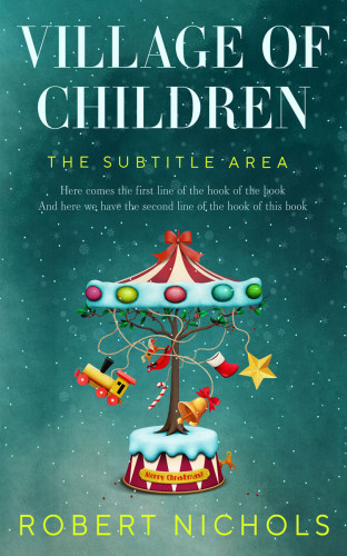 3D mockup of Casal #10801 - Premade Abstract Book Cover