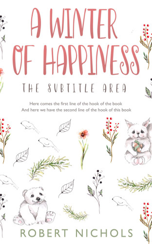 3D mockup of Westar #10829 - Premade Nature Book Cover | BookCoverZone