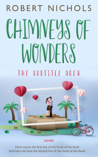 3D mockup of Link Water #10849 - Premade Romance Book Cover