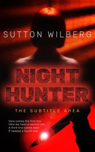 3D mockup of Alizarin Crimson #10910 - Premade Mystery & Thriller & Suspense Book Cover