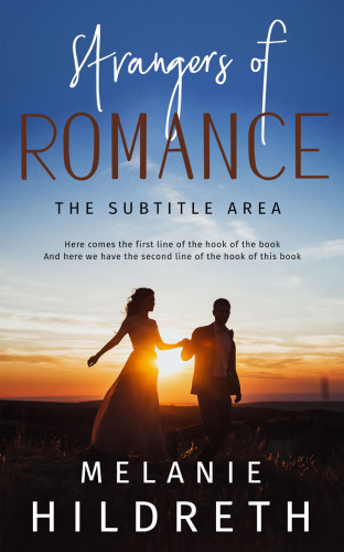 3D mockup of Soft Amber #10995 - Premade Romance Book Cover