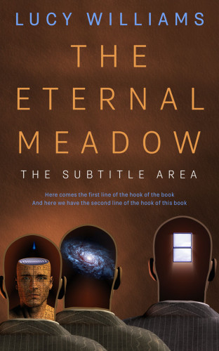 3D mockup of Cork #11090 - Premade Abstract Book Cover