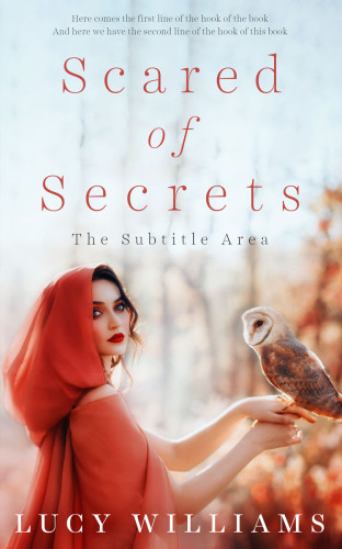 3D mockup of Quill Gray #11096 - Premade Fantasy Book Cover