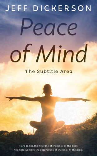 3D mockup of Soft Amber #11162 - Premade Health & Mind & Body Book Cover