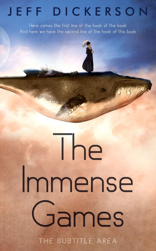 3D mockup of Eunry #11194 - Premade Fantasy Book Cover