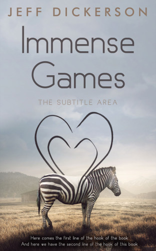 3D mockup of Silver Sand #11196 - Premade Surreal Book Cover