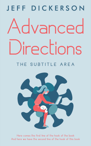 3D mockup of Botticelli #11229 - Premade Abstract Book Cover