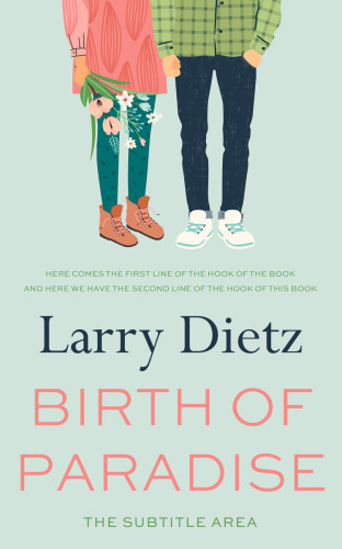 3D mockup of Tasman #11357 - Premade Romance Book Cover