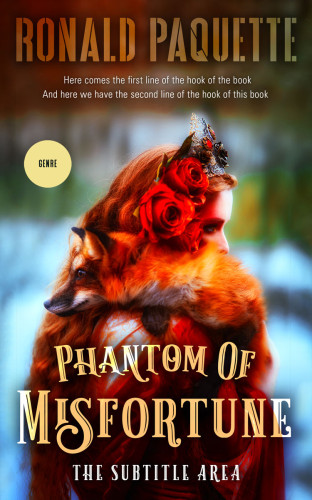 3D mockup of Cocoa Bean #11606 - Premade Fantasy Book Cover