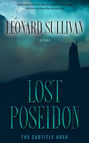 3D mockup of Black #11626 - Premade Fantasy Book Cover