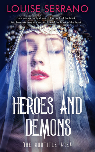 3D mockup of Martinique #11700 - Premade Fantasy Book Cover