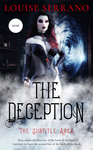 3D mockup of Mischka #11711 - Premade Fantasy Book Cover