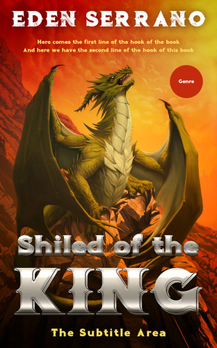 3D mockup of Orange Roughy #11722 - Premade Fantasy Book Cover