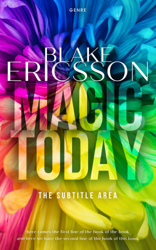 3D mockup of Di Serria #11921 - Premade Abstract Book Cover