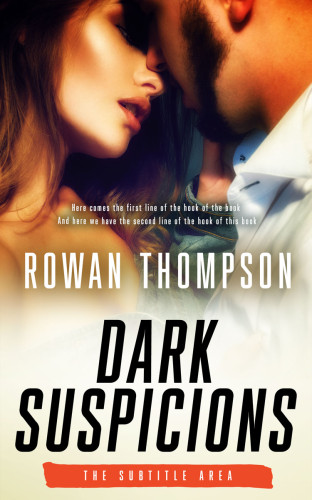 3D mockup of White Rock #11935 - Premade Erotica Book Cover