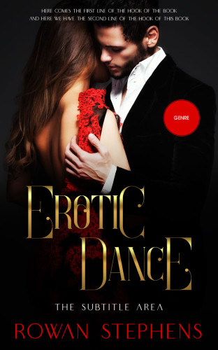 3D mockup of Antique Brass #11958 - Premade Erotica Book Cover