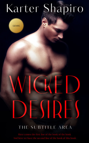 3D mockup of Contessa #11972 - Premade Erotica Book Cover