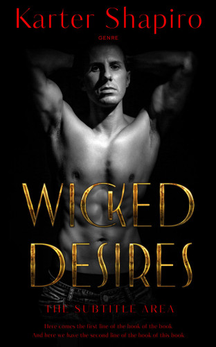 3D mockup of Cod Gray #11974 - Premade Erotica Book Cover